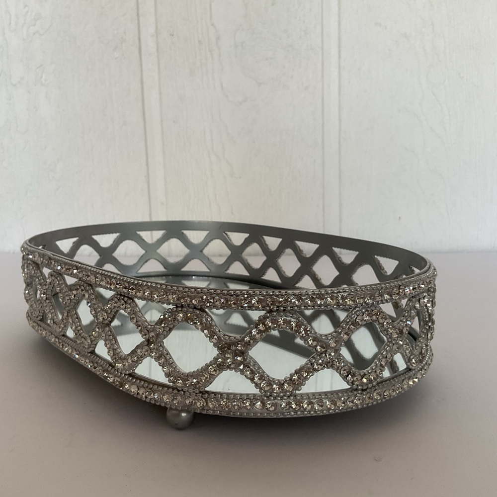 Nanette Lepore Crystal Glam Vanity Tray